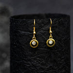 Load image into Gallery viewer, Minimalist Stone Dangle Earrings