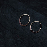 Load image into Gallery viewer, Chic Rose Gold Hoops