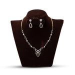 Load image into Gallery viewer, Gold Ribbon Necklace Set