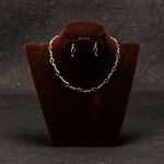 Load image into Gallery viewer, Bold Crystal Curves Necklace Set