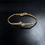 Load image into Gallery viewer, Floral Diamante Bracelet