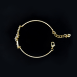 Load image into Gallery viewer, Floral Diamante Bracelet