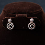 Load image into Gallery viewer, Rose gold plated twirling necklace set for women