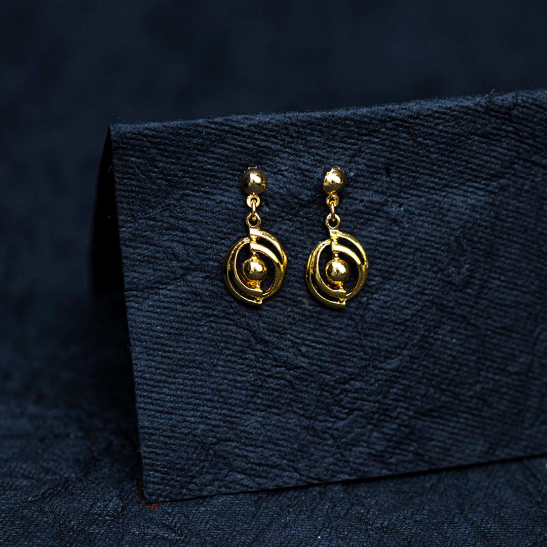 Timeless Circles Drop Earrings