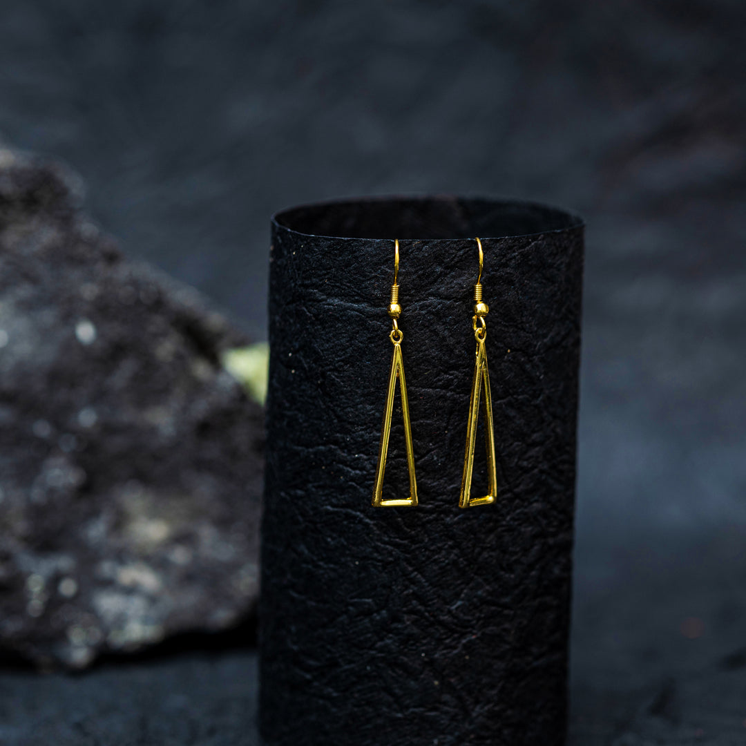 Triangle Dangle Earrings