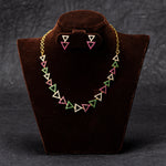 Load image into Gallery viewer, Pastel Prism Necklace Set
