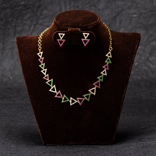 Pastel Prism Necklace Set