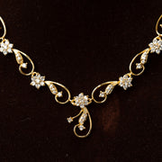 Dazzling tendrils Necklace Set