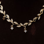 Load image into Gallery viewer, Leafy Shine Necklace Set
