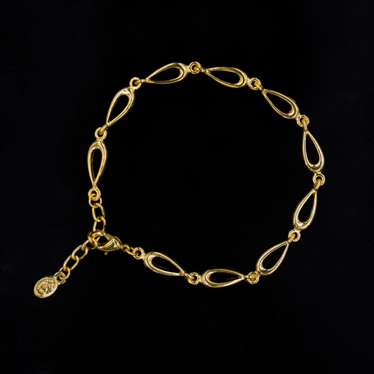 Elegant Essentials 24CT Gold plated Bracelet