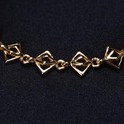 24 ct Gold plated geometric Design Bracelet for women