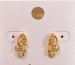 Load image into Gallery viewer, Gold Stone Gold Plated earrings
