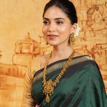 Load image into Gallery viewer, Divine Laxmi &amp; Peacock Bridal Necklace Set
