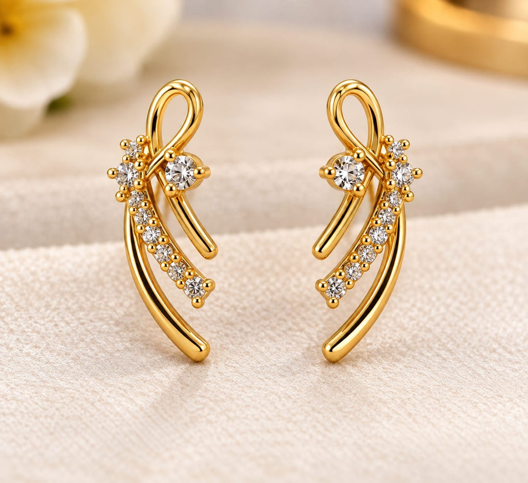 CZ Stone Earrings