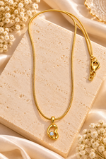 Load image into Gallery viewer, Simple Elegant &amp; Crystal Gold-Plated Chain